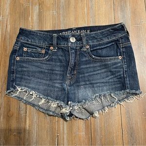 American Eagle Outfitters Dark Blue Jean Shorts
